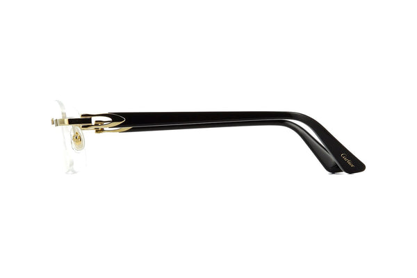 Gold rimless cartier outlet glasses